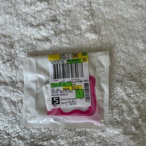 White Donut Kid's Face Mask - NWT